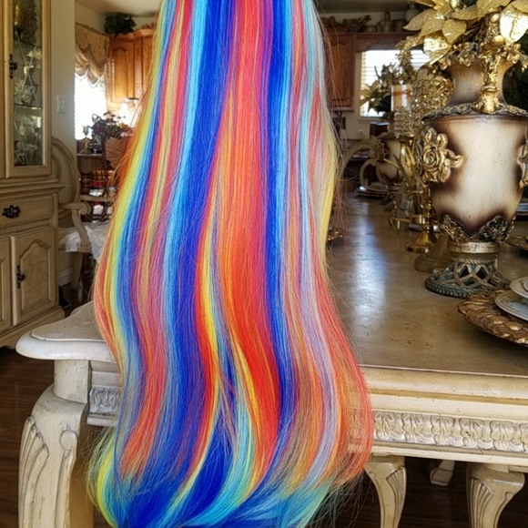 Rainbow Beauty Full Wig main image 9